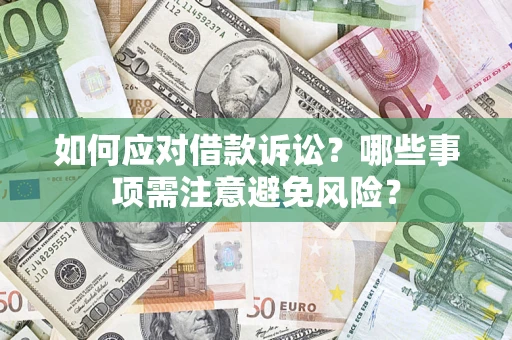 武汉如何应对借款诉讼？哪些事项需注意避免风险？