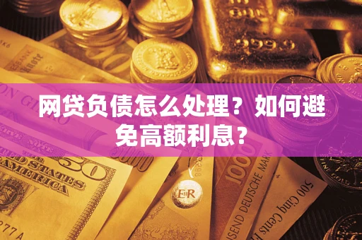 武汉网贷负债怎么处理？如何避免高额利息？