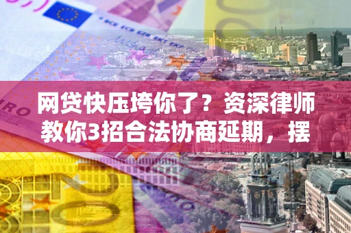 武汉网贷快压垮你了？资深律师教你3招合法协商延期，摆脱暴力催收！