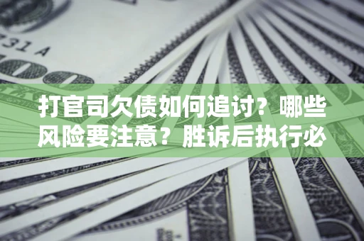武汉打官司欠债如何追讨？哪些风险要注意？胜诉后执行必看！