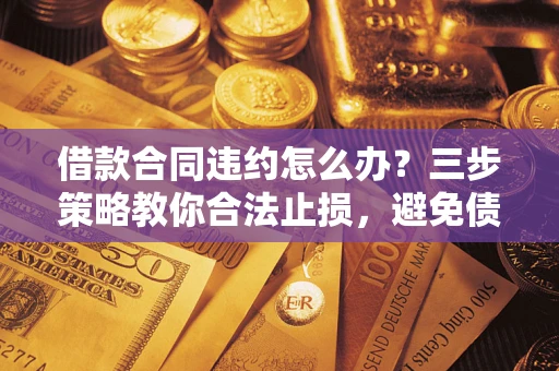 武汉借款合同违约怎么办？三步策略教你合法止损，避免债务危机升级