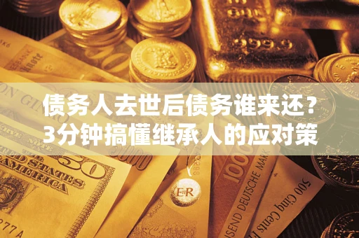 武汉债务人去世后债务谁来还？3分钟搞懂继承人的应对策略